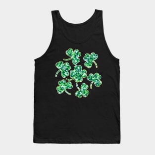 Lucky Four Leaf Clover Tank Top